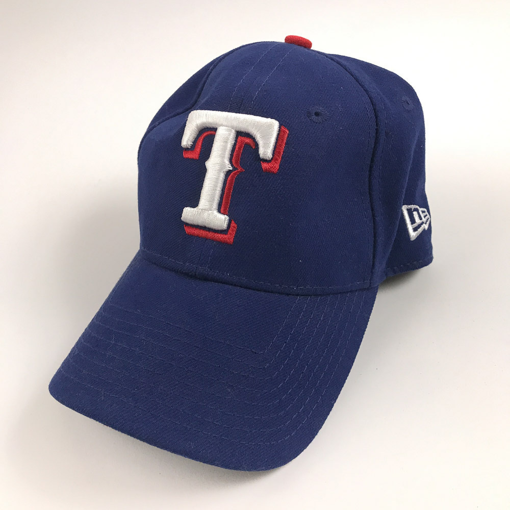Texas Rangers baseball MLB hat cap New Era hook loop classic T logo